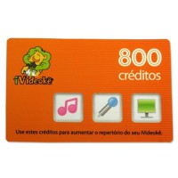 Cartão Virtual pré-pago 800 créditos Cartão Virtual pré-pago 800 créditos